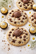 Ferrero Rocher Nutella Stuffed Cookie